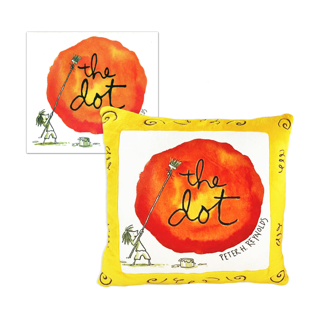 MerryMakers 12" The Dot Cover Stories Plush, based on the book by Peter H. Reynolds
