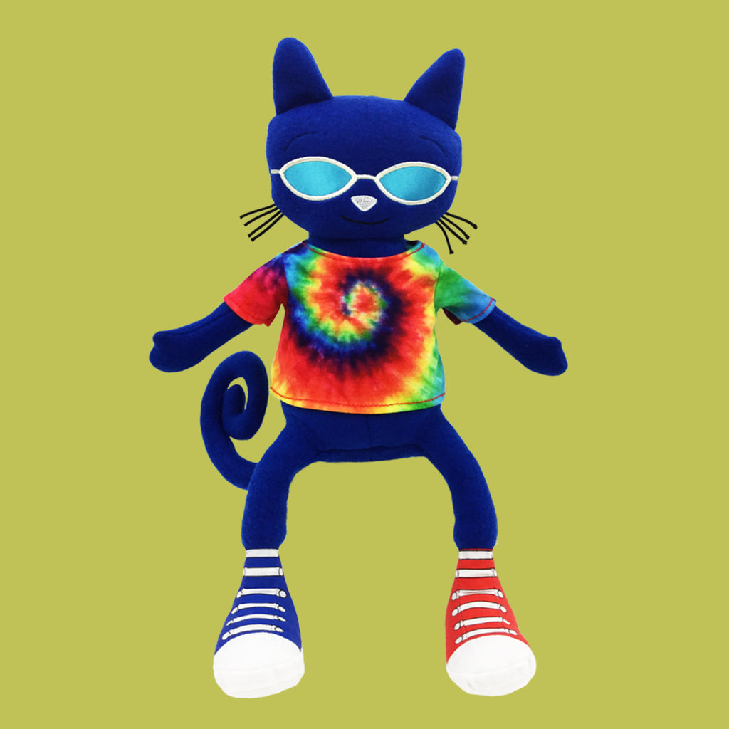 MerryMakers 14" Pete the Cat Gets Groovy Doll, based on the bestselling books by James Dean