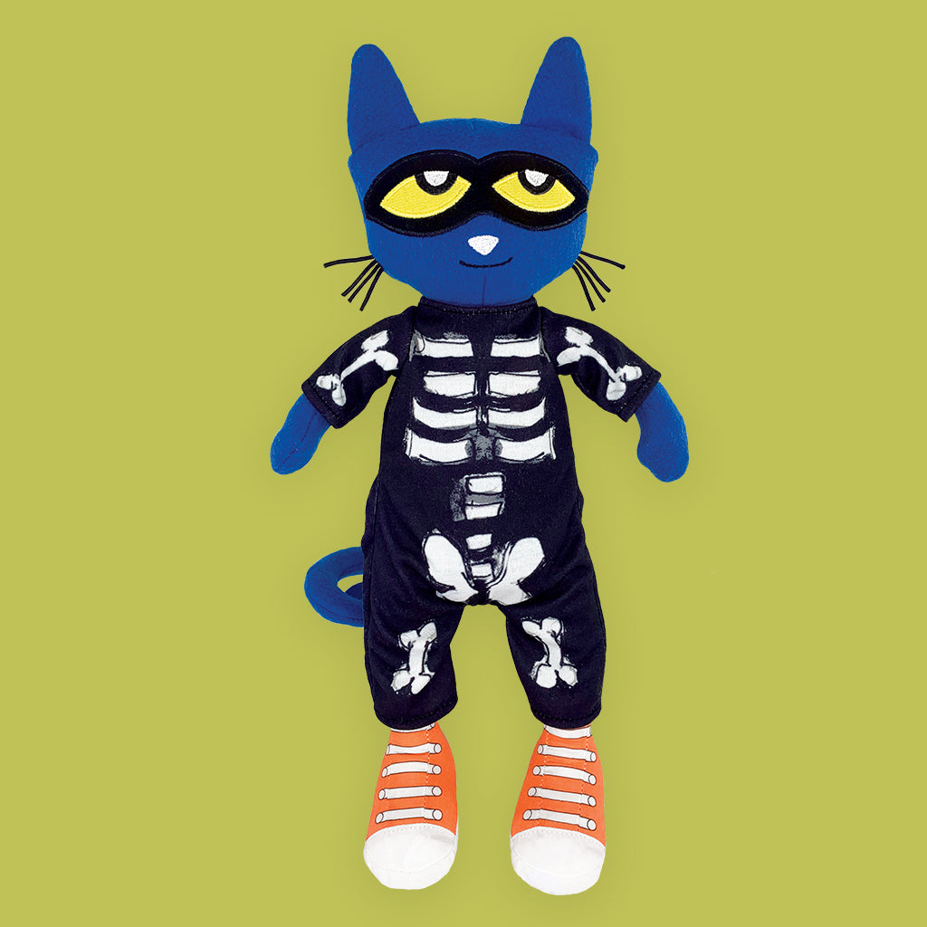 MerryMakers 14" Spooky Pete the Cat Doll, based on the books by James Dean