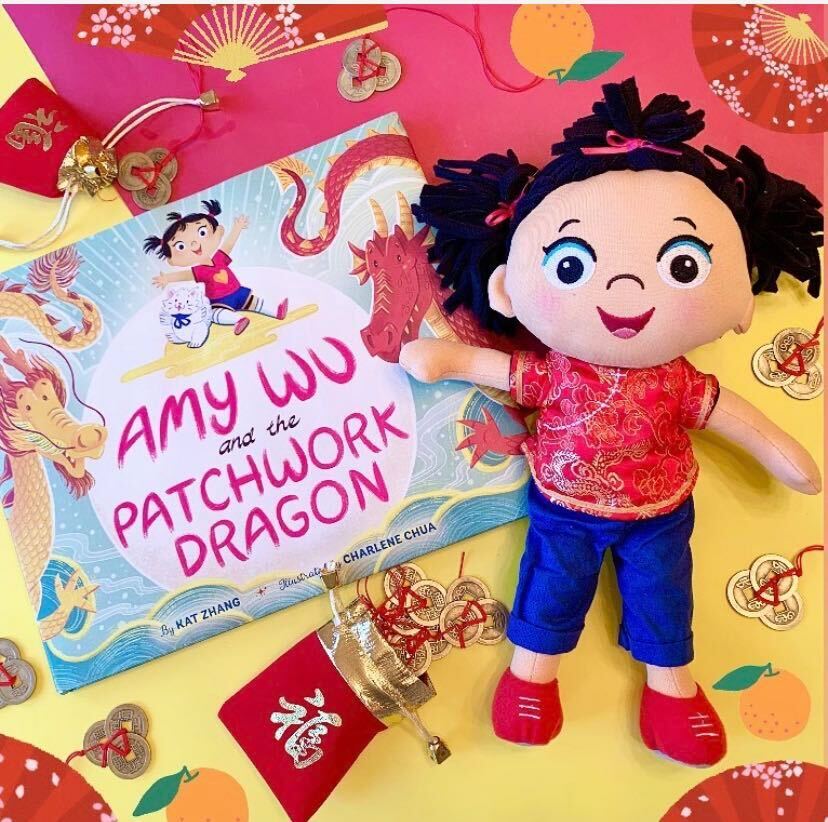 MerryMakers Amy Wu Doll and Book for Chinese New Year 