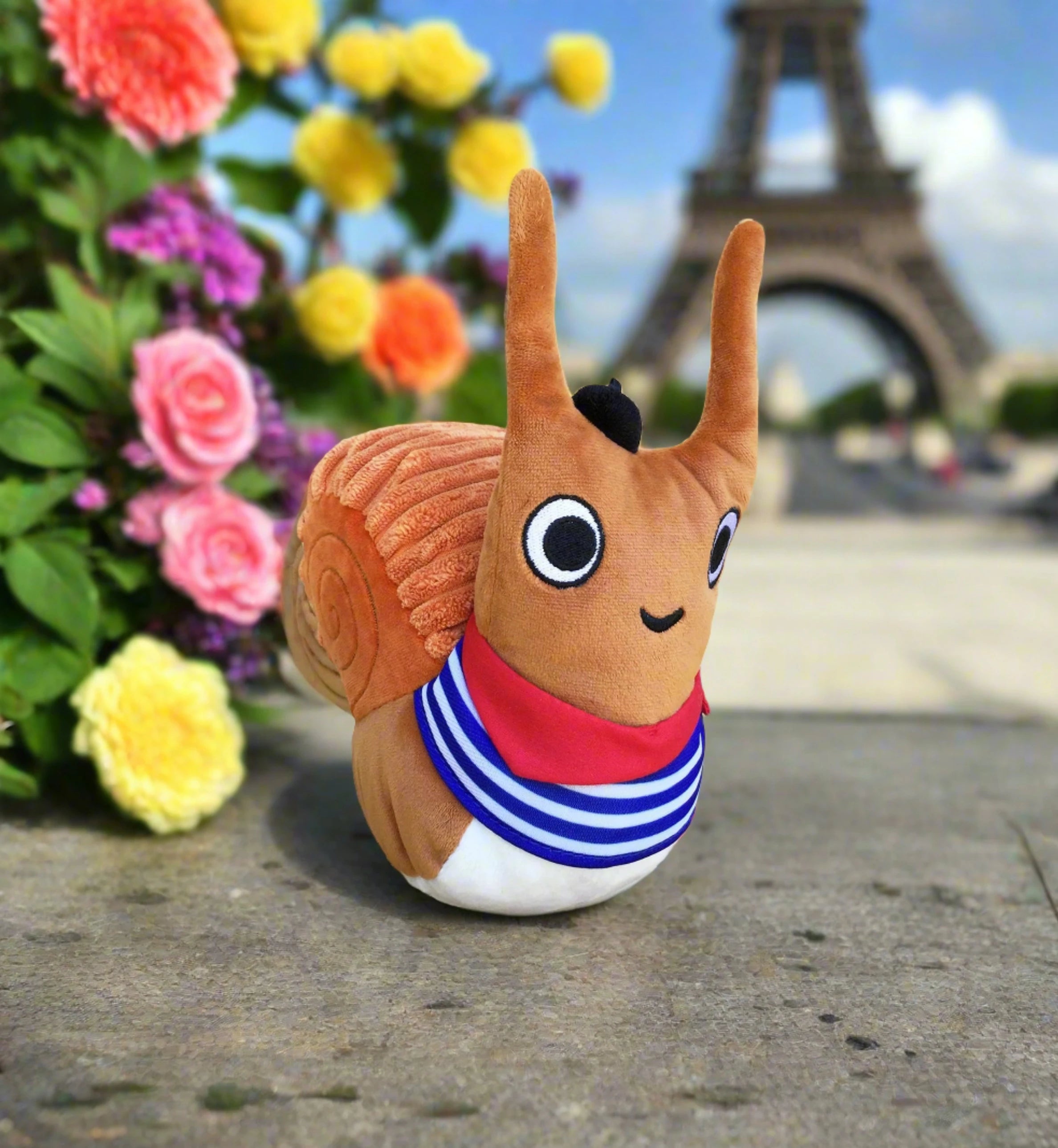 Escargot Plush & Book Escargot Plush & Book