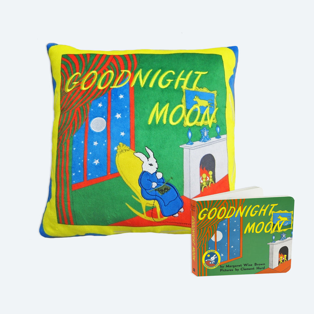 MerryMakers Goodnight Moon Plush Pillow and Board Book