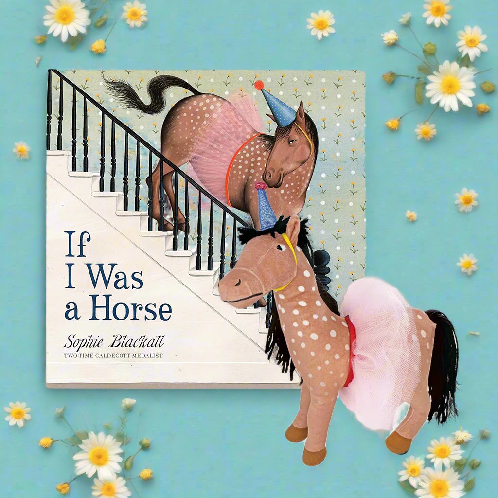 MerryMakers If I Was a Horse plush and book