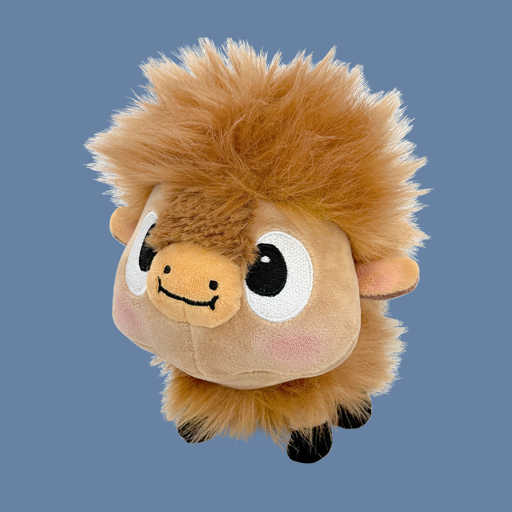 MerryMakers Buffalo Fluffalo Puffalo 6.5" Plush