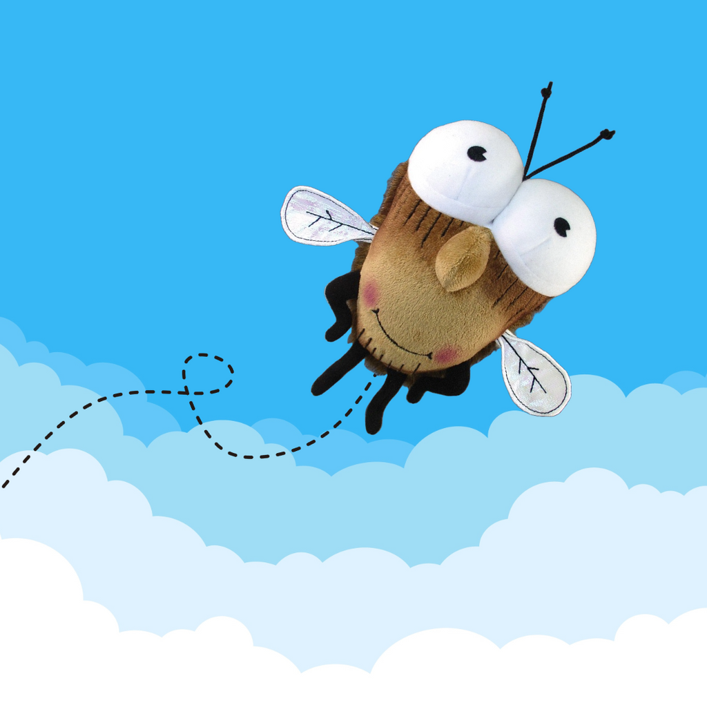 MerryMakers Fly Guy Plush based on the books by Todd Arnold