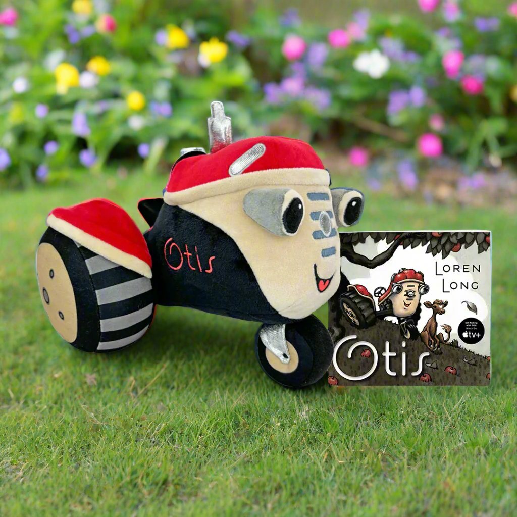 MerryMakers Otis the Tractor Plush and Book Gift Set