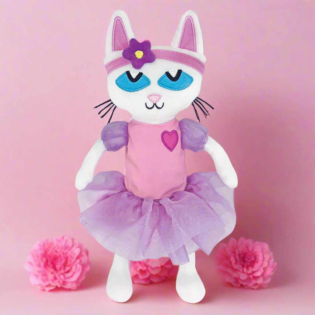 MerryMakers Pete the Cat's Callie Plush, based on the books by Kimberly and James Dean