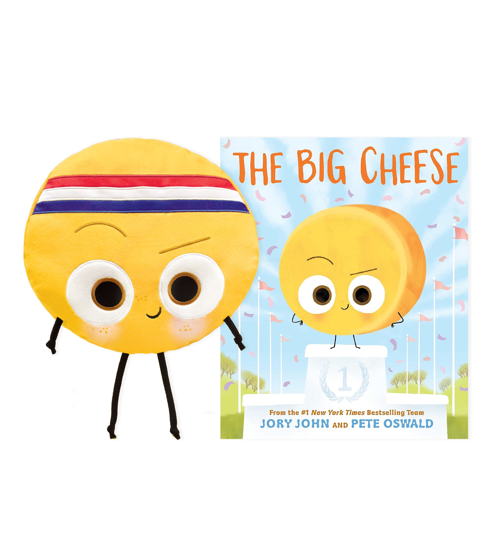 THE BIG CHEESE Book Handpainted  Cap The Big Cheese Book Companion : Blue Skies with Jennifer White main image 3