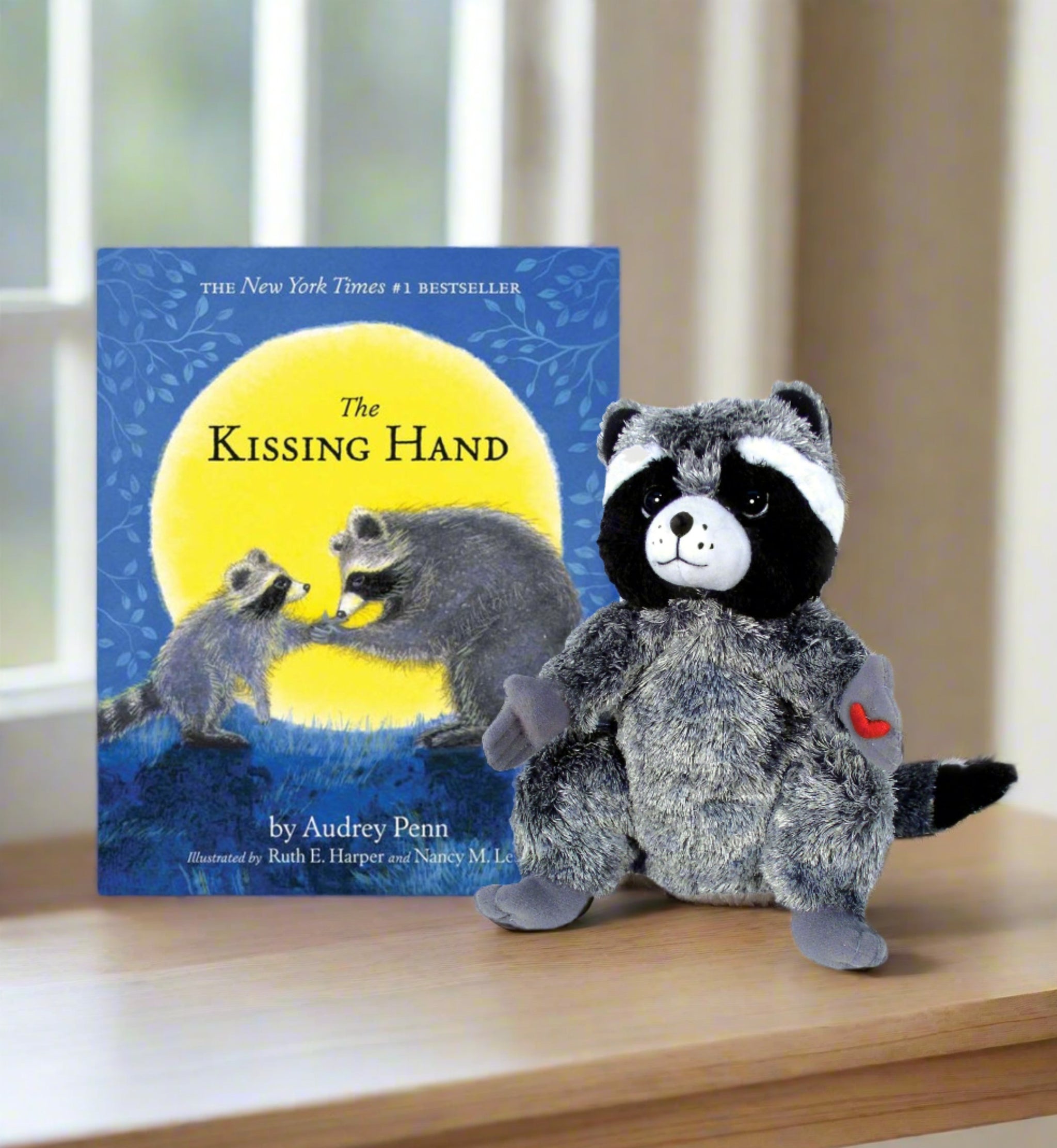 THE KISSING HAND™ Chester Raccoon® Doll & Book – MerryMakers, Inc.