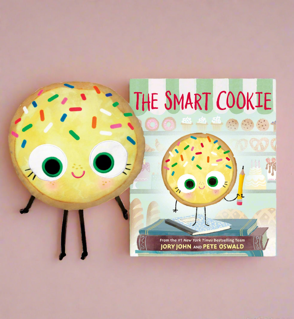 MerryMakers 11" The Smart Cookie Plush and hardcover book