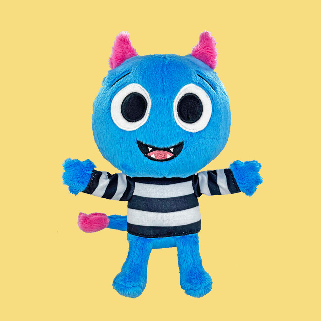 MerryMakers There's a Monster in Your Book 10" Plush, based on the book by Tom Fletcher