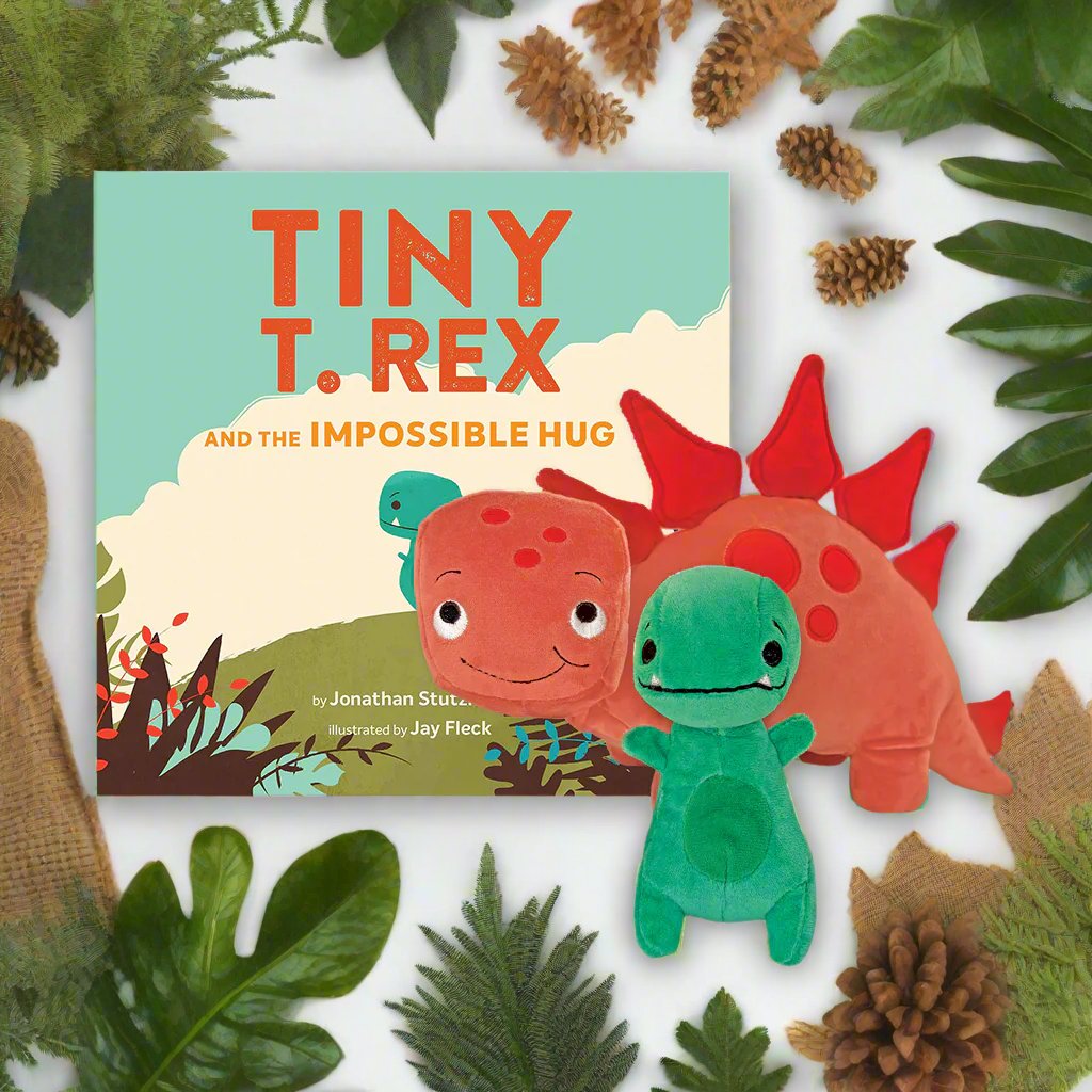 MerryMakers Tiny T. Rex Plush Pair