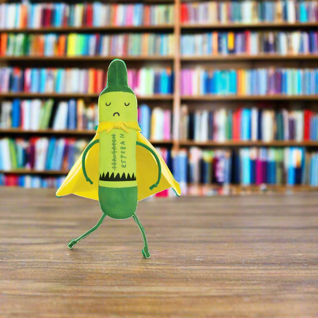 MerryMakers The Day the Crayons Quit Esteban Plush, based on the books by Drew Daywalt and Oliver Jeffers