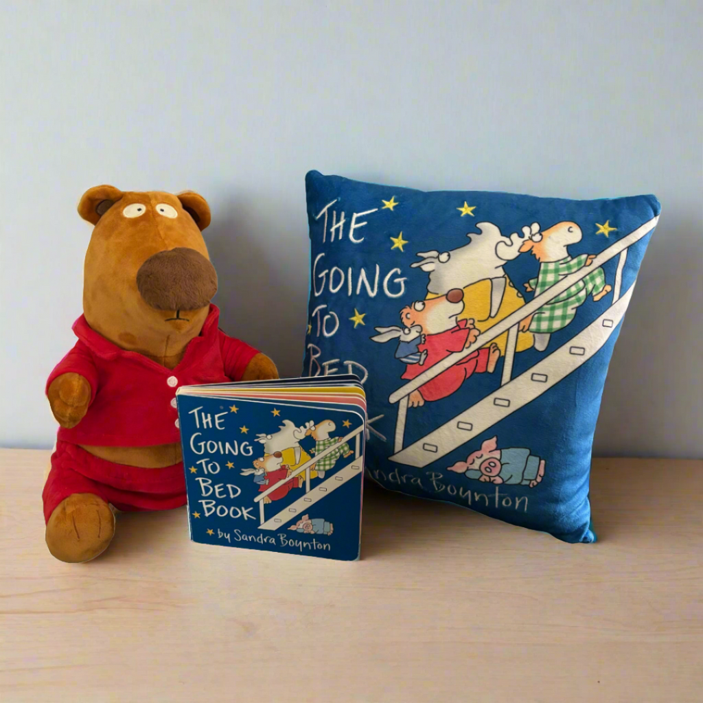 MerryMakers The Going to Bed Book Bear, Book, and Pillow Gift Set