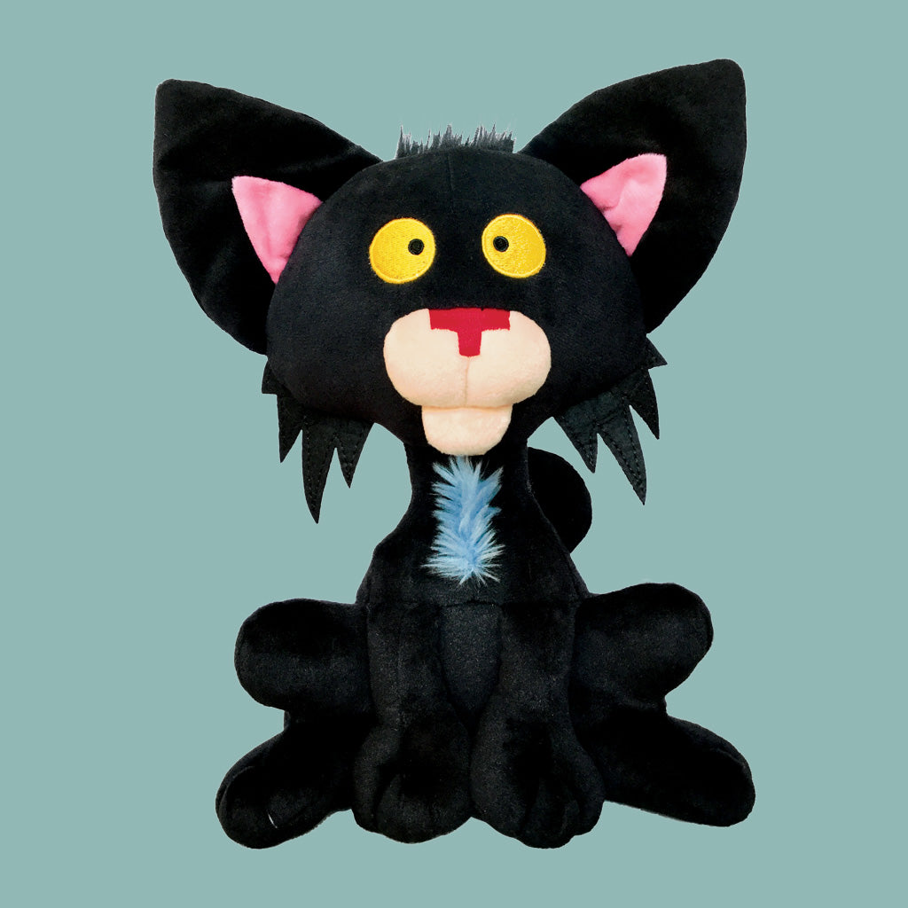 MerryMakers 11" Bad Kitty Doll, based on the bestselling book series by Nick Bruel