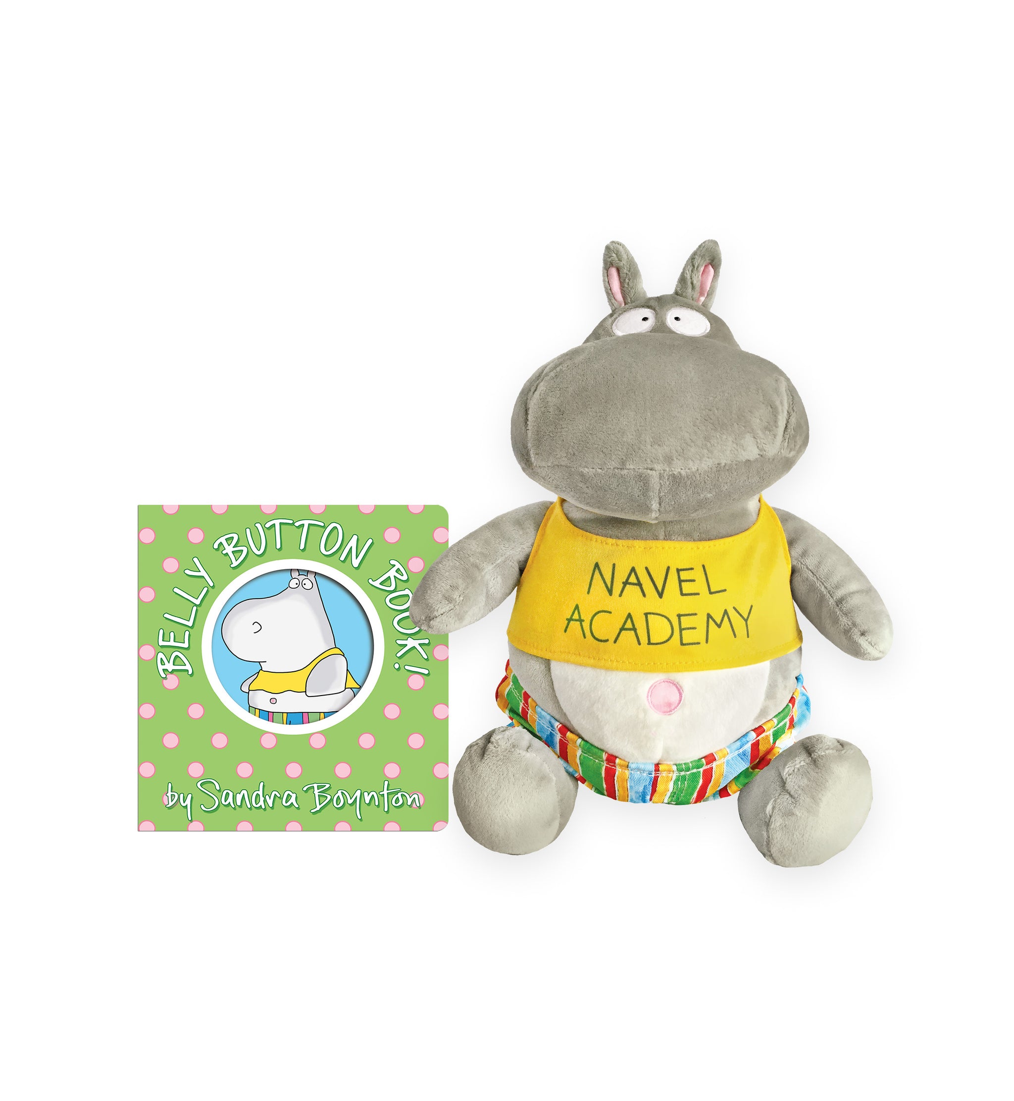 Belly Button Book! Hippo Doll & Book – MerryMakers, Inc.
