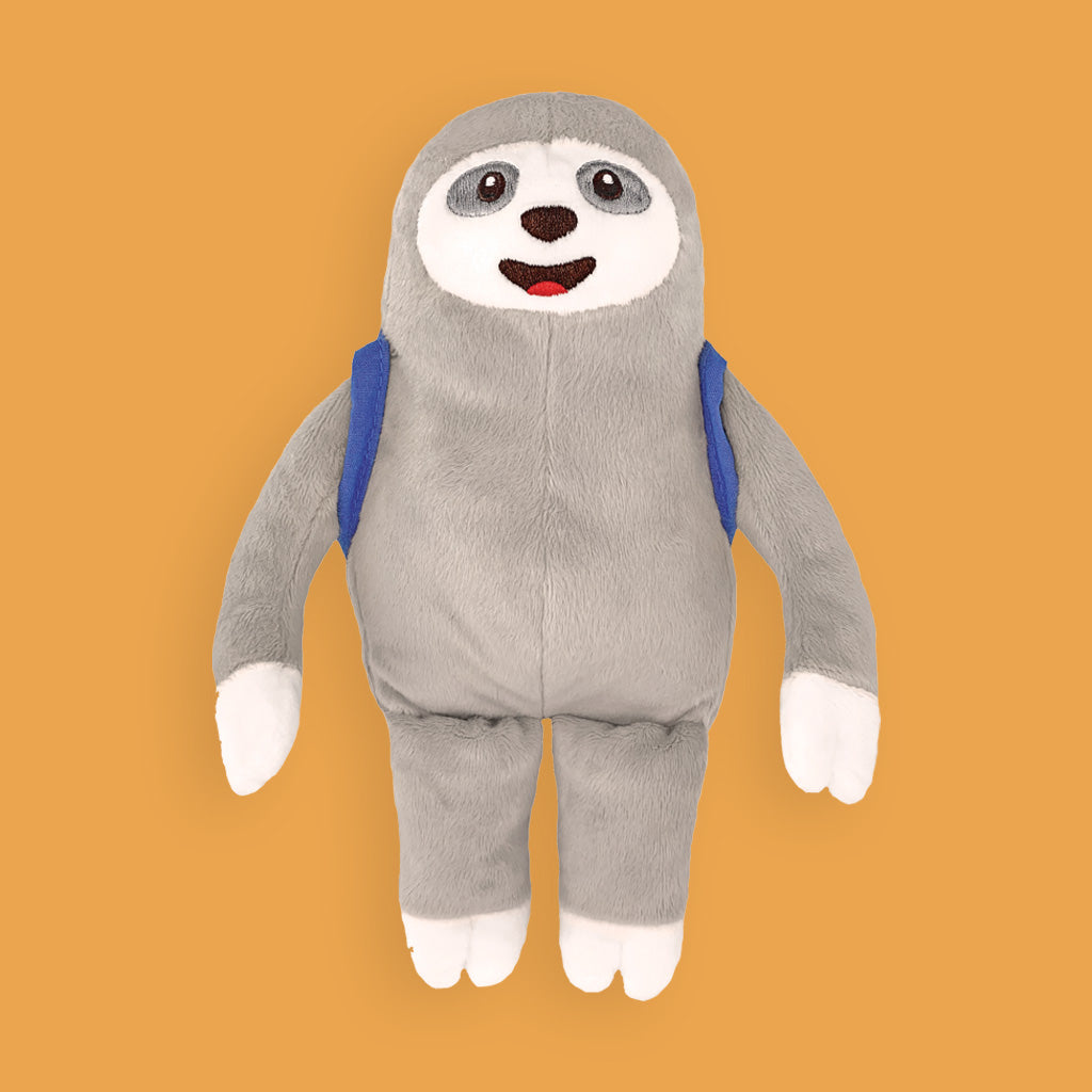 MerryMakers 7" First Day Critter Jitters Sloth Plush is based on the hilarious back to school picture book by Jory John and Liz Climo.