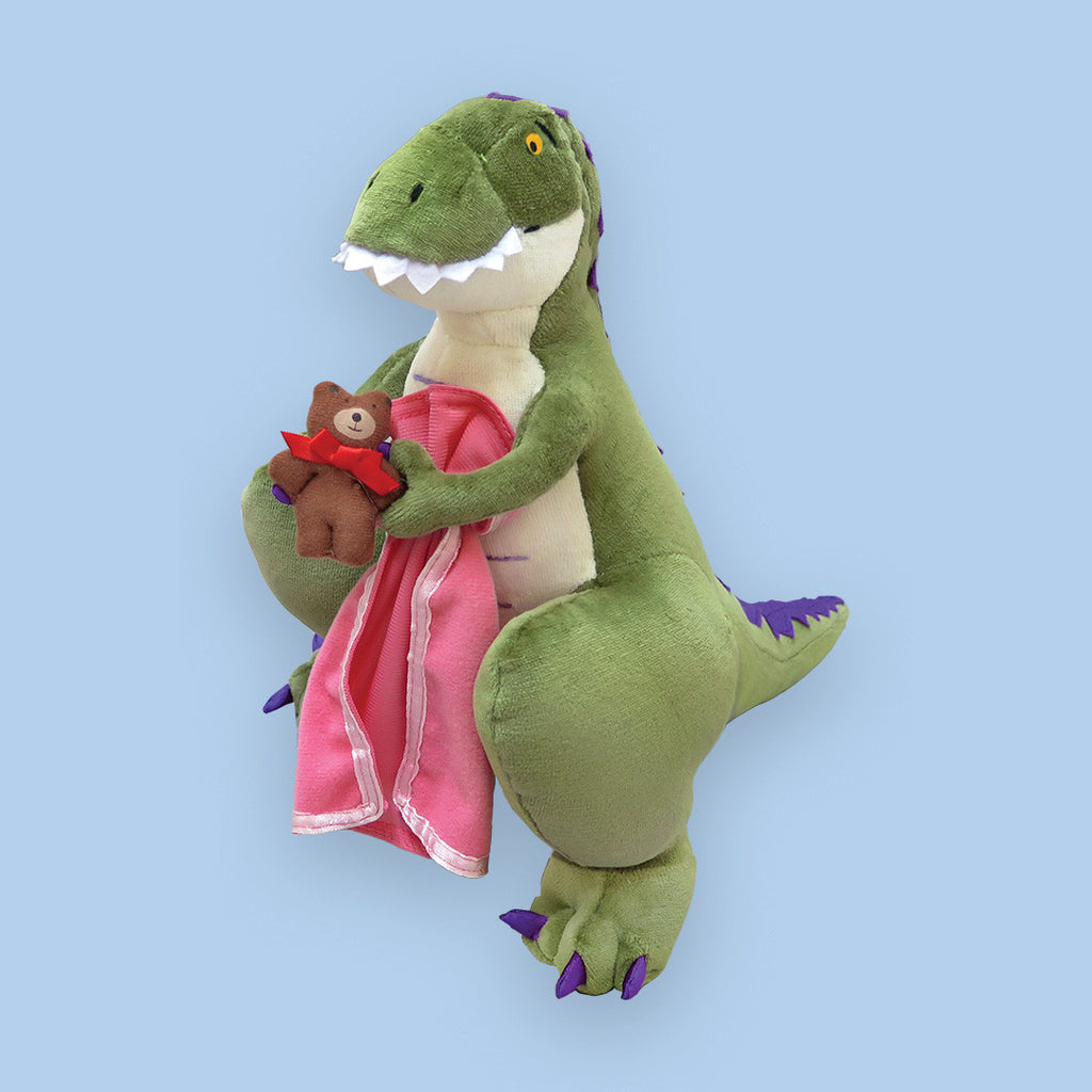 MerryMakers 14" How Do Dinosaurs Say Good Night? Doll, based on the books by Jane Yolen