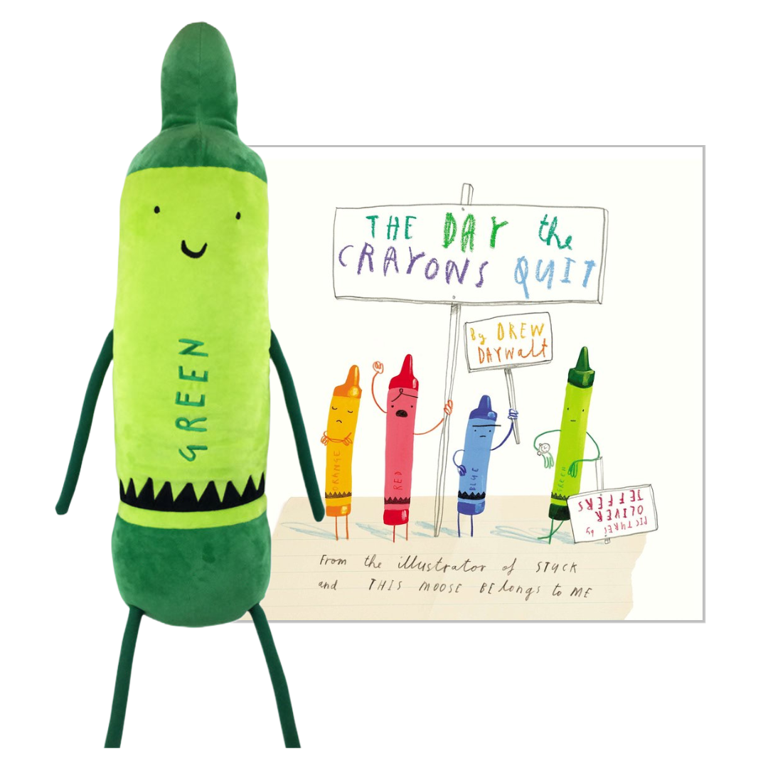 The Day the Crayons Quit Doll: Green