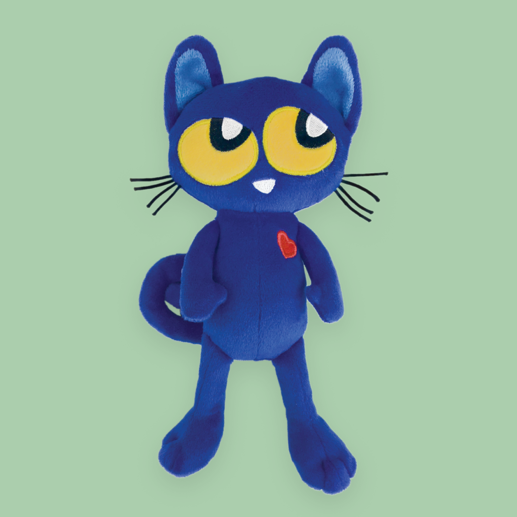 MerryMakers 8.5" Pete the Kitty Doll based on the book by James Dean