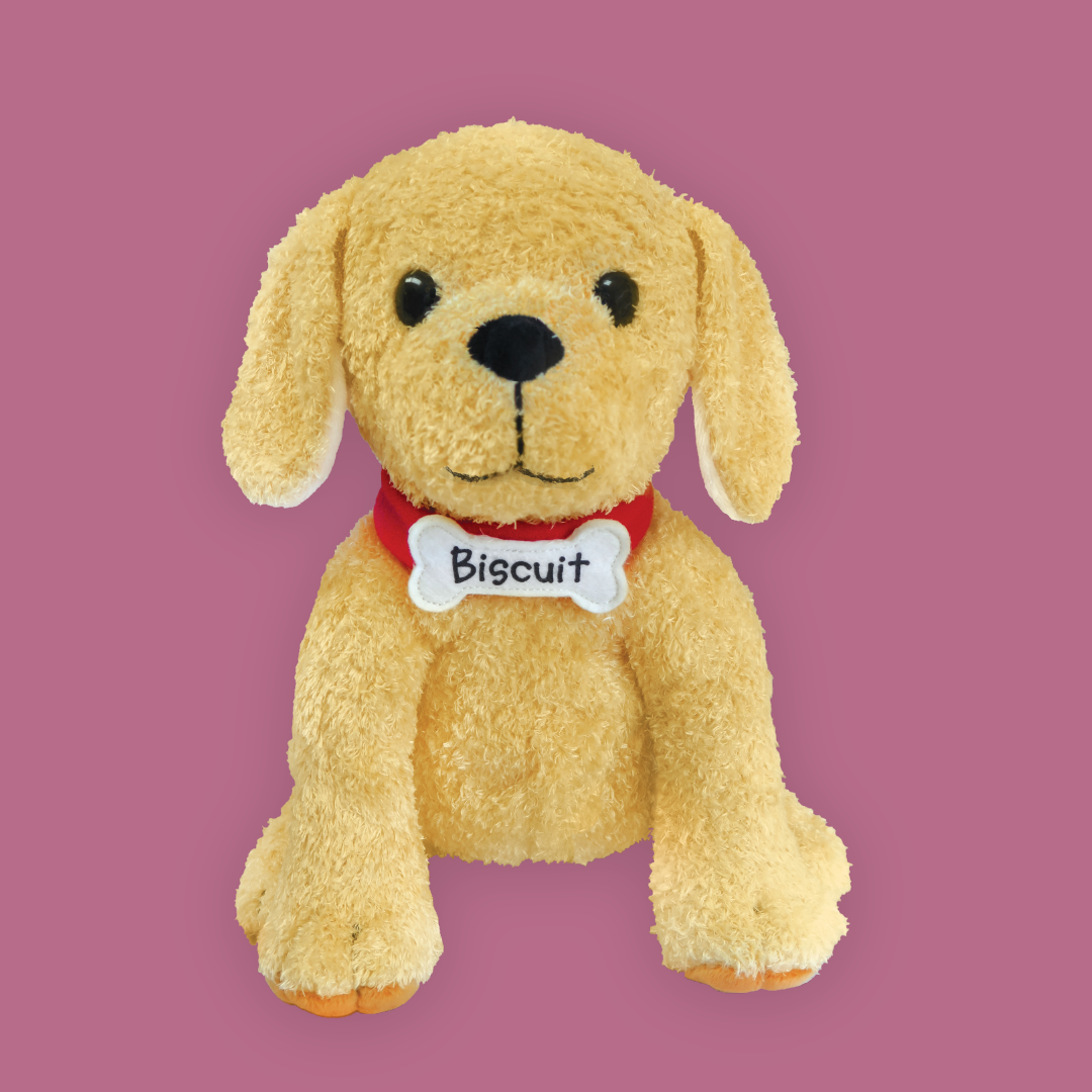 Biscuit the top dog stuffed animal